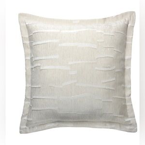 Dreams by Cloud9 Design Alina Ivory Striped Euro Sham - Sham Cover 26” x 26”